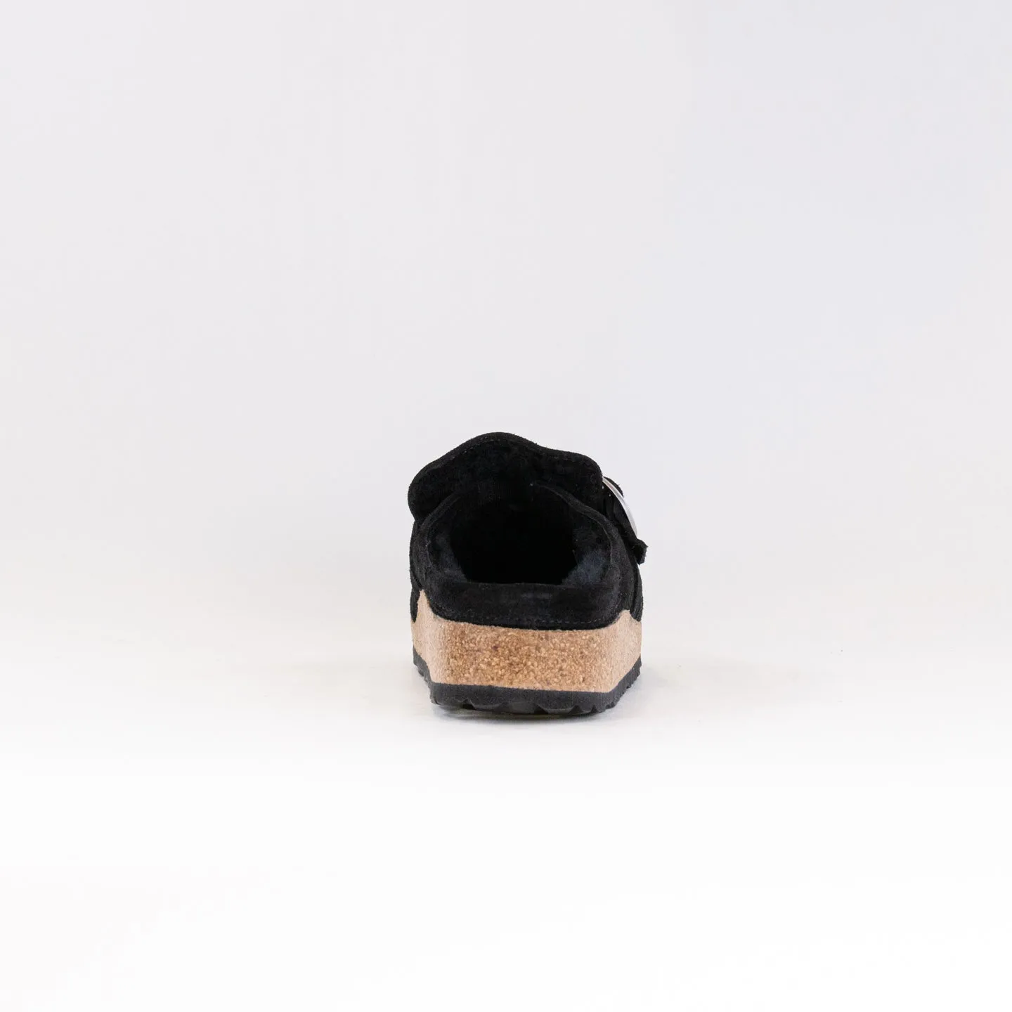 Birkenstock Buckley Shearling (Women's) - Black camping fit