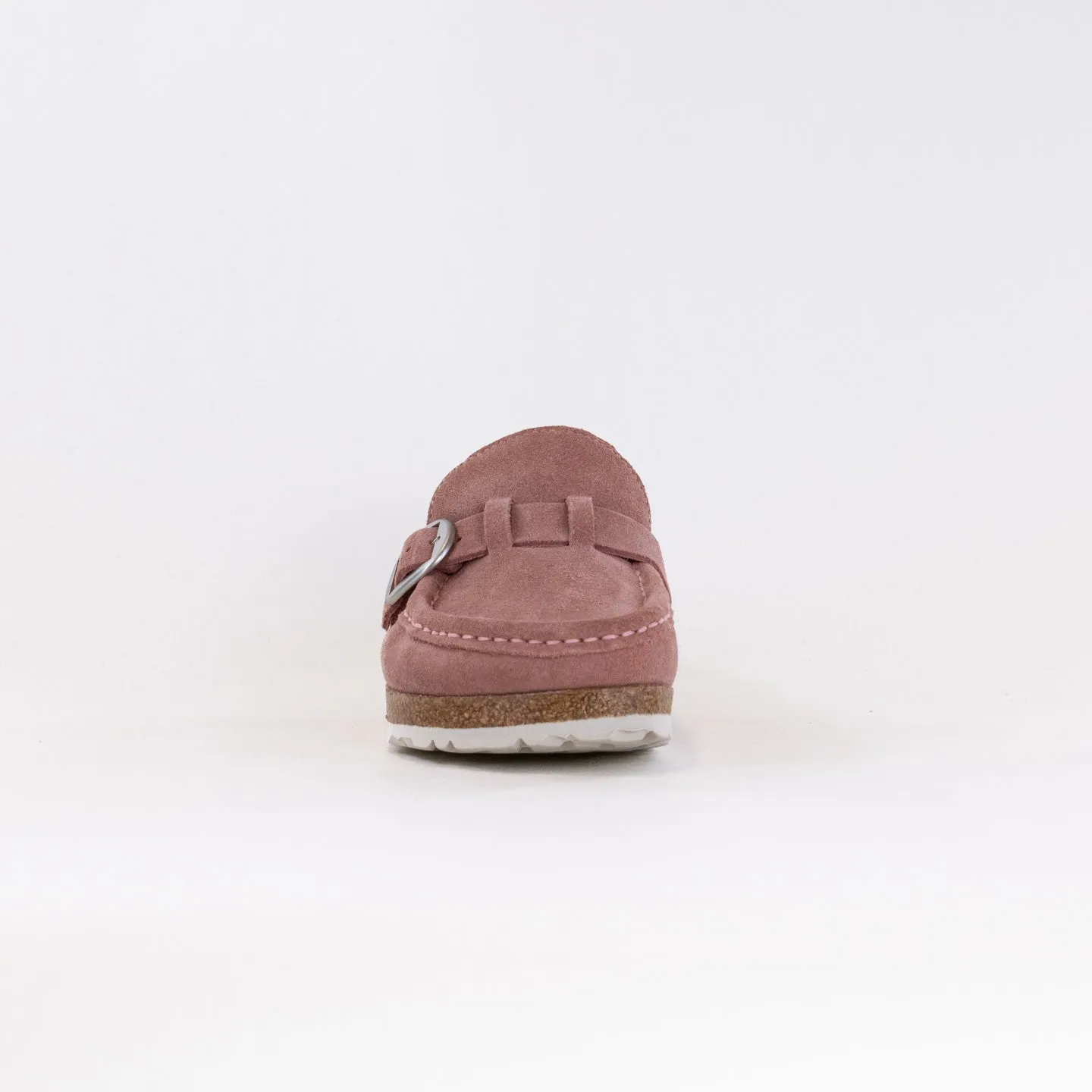 Birkenstock Buckley Shearling (Women's) - Pink Clay weekend hike
