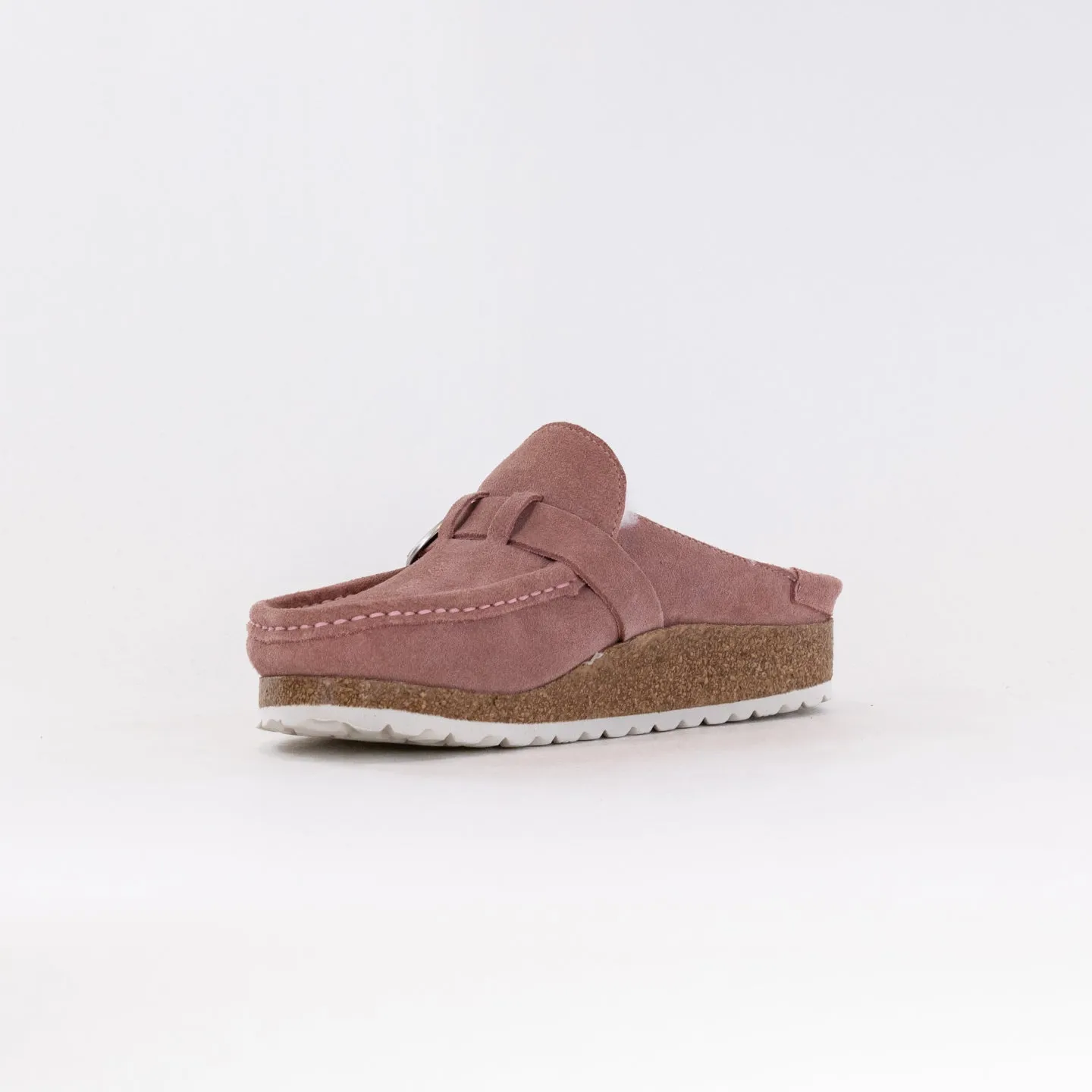 Birkenstock Buckley Shearling (Women's) - Pink Clay all weather