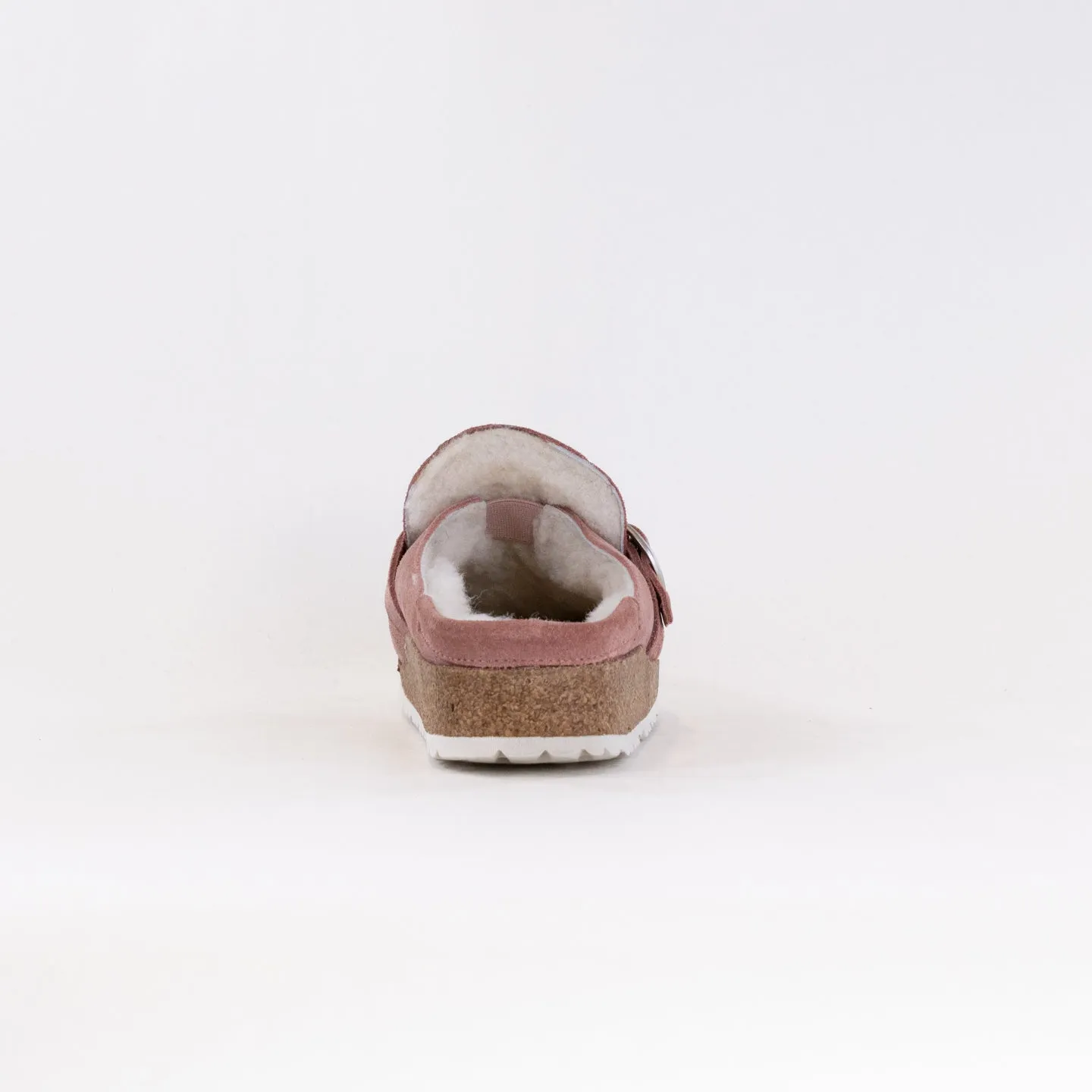 Birkenstock Buckley Shearling (Women's) - Pink Clay support zone