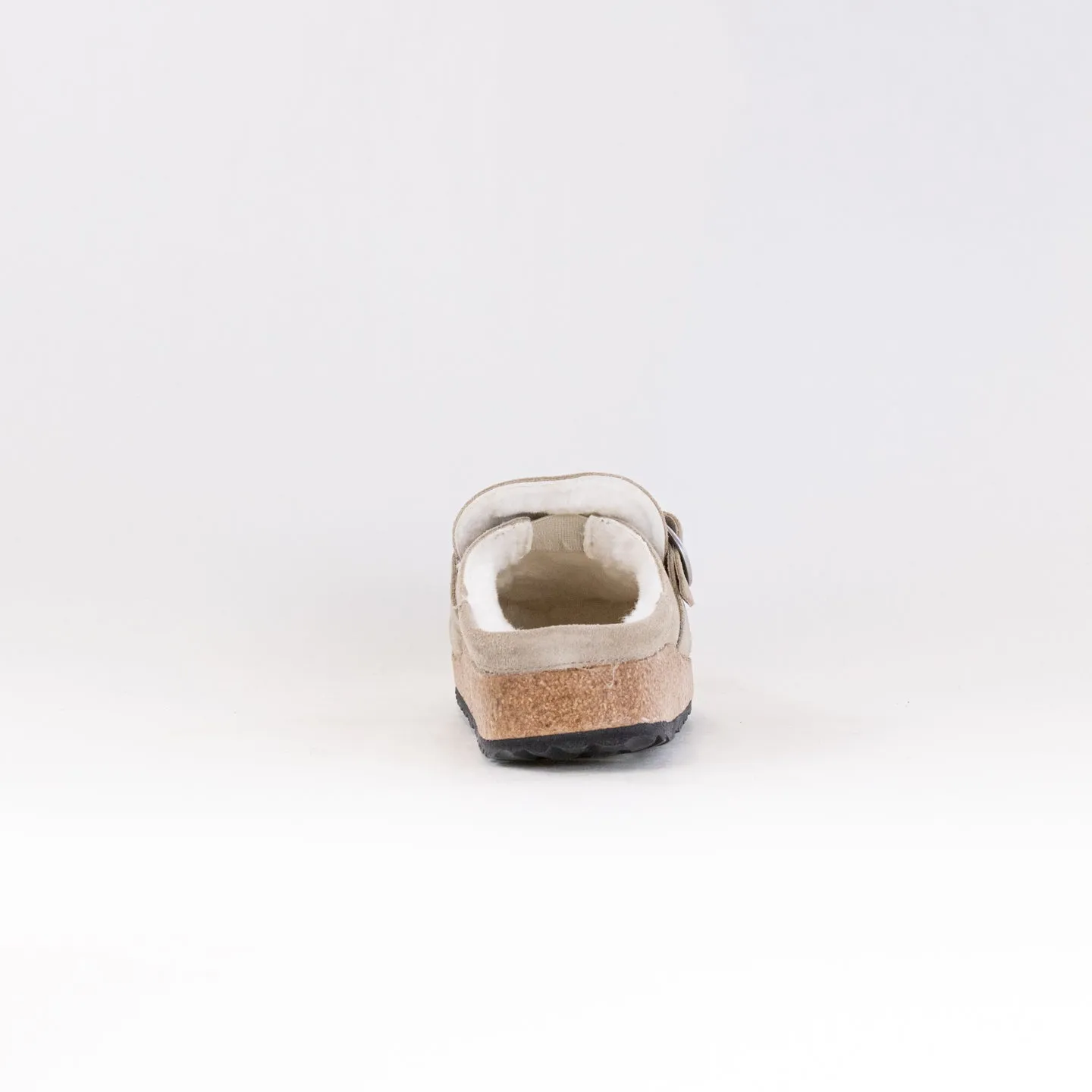 Birkenstock Buckley Shearling (Women's) - Taupe/Natural snow day