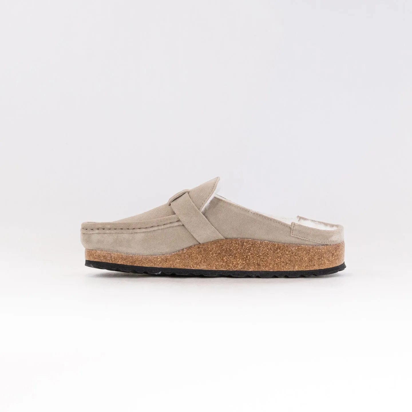 Birkenstock Buckley Shearling (Women's) - Taupe/Natural weekend hike