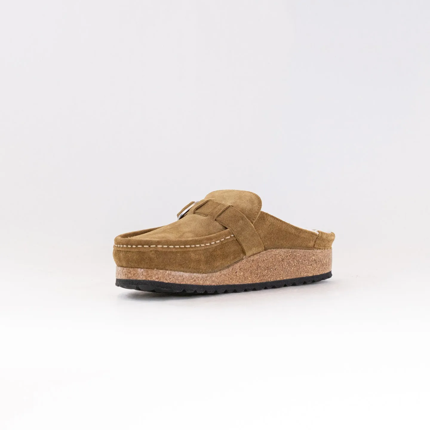 Birkenstock Buckley Shearling (Women's) - Tea tough base