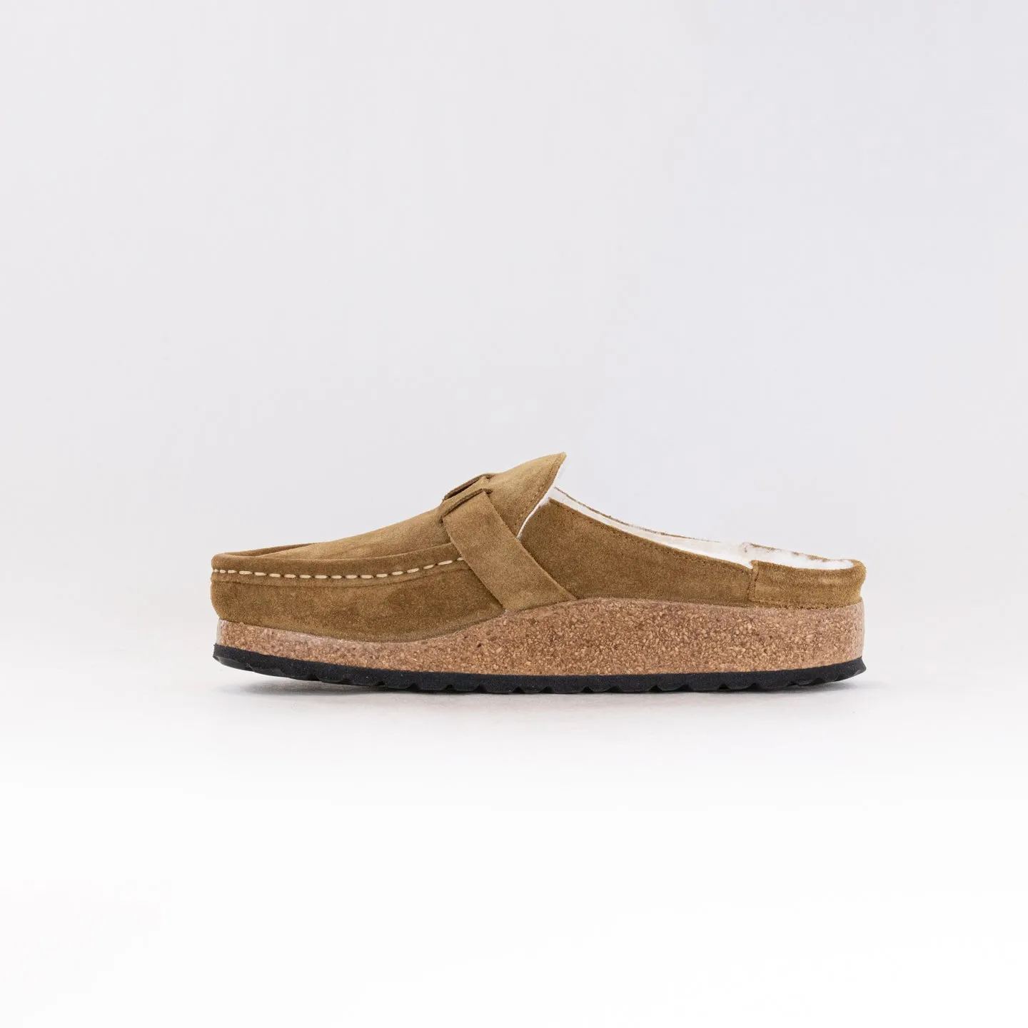 Birkenstock Buckley Shearling (Women's) - Tea forest trekking
