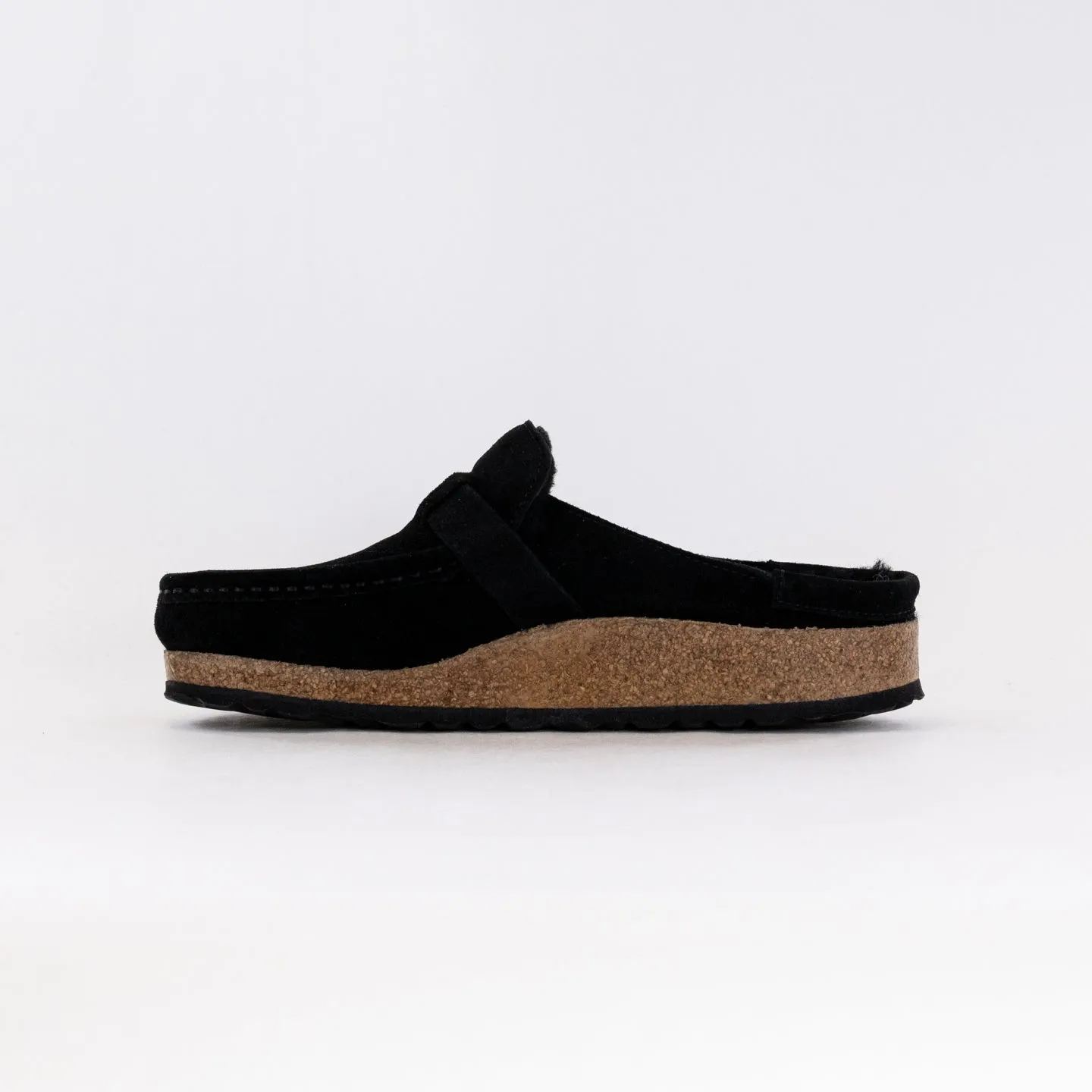 Birkenstock Buckley (Women's) - Black Suede support line