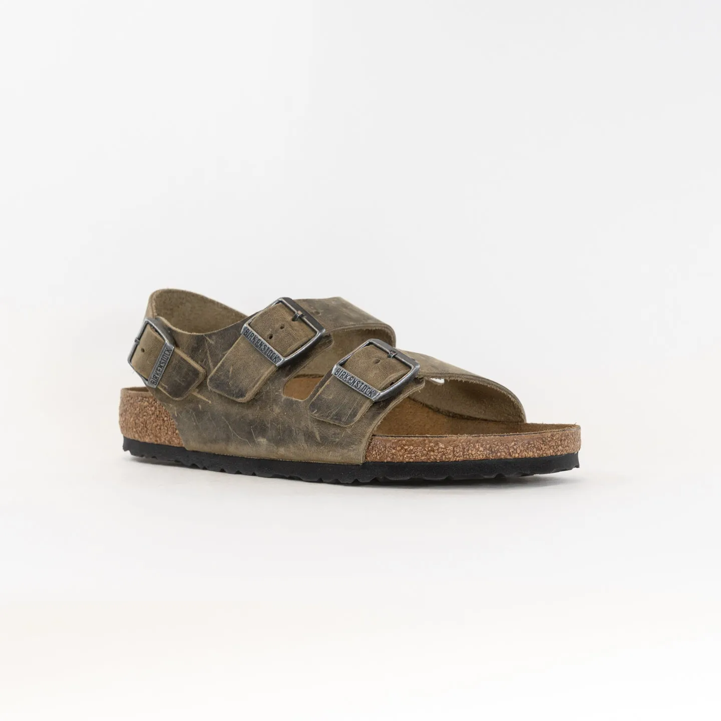 Birkenstock Milano (Uniesex) - Faded Khaki Air Touch