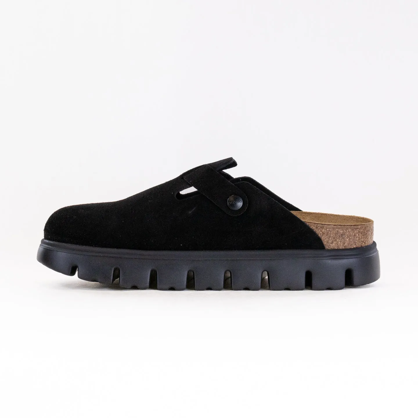 Birkenstock-Papillo Boston Chunky (Women's) - Black/Black night walk