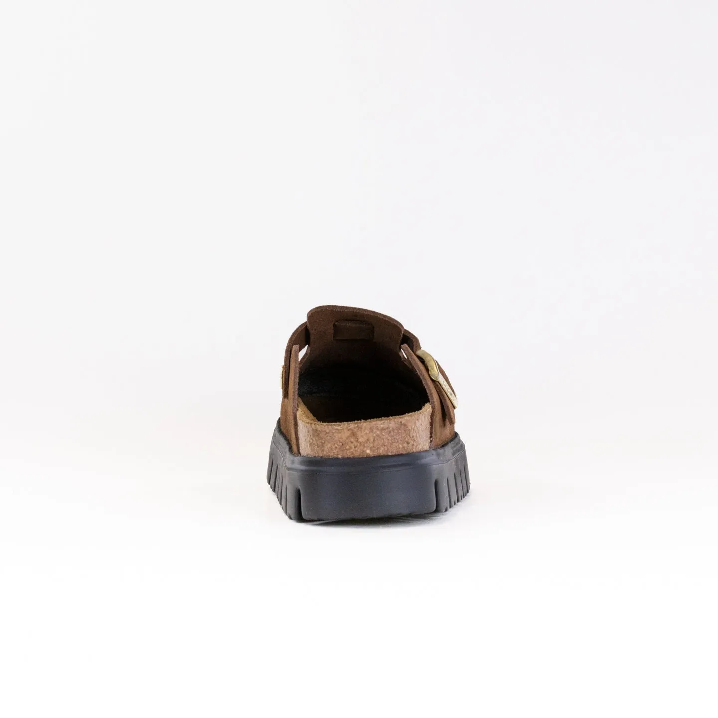 Birkenstock-Papillo Boston Chunky (Women's) - Dark Tea support zone