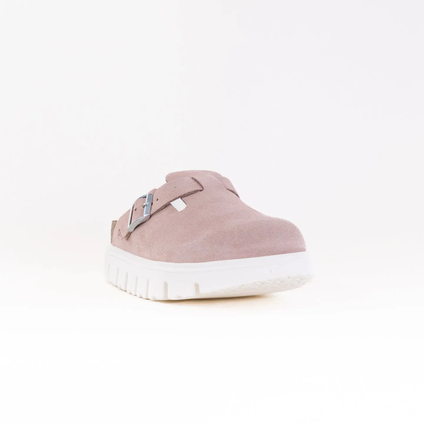 Birkenstock-Papillo Boston Chunky  (Women's) - Light Rose daily explore