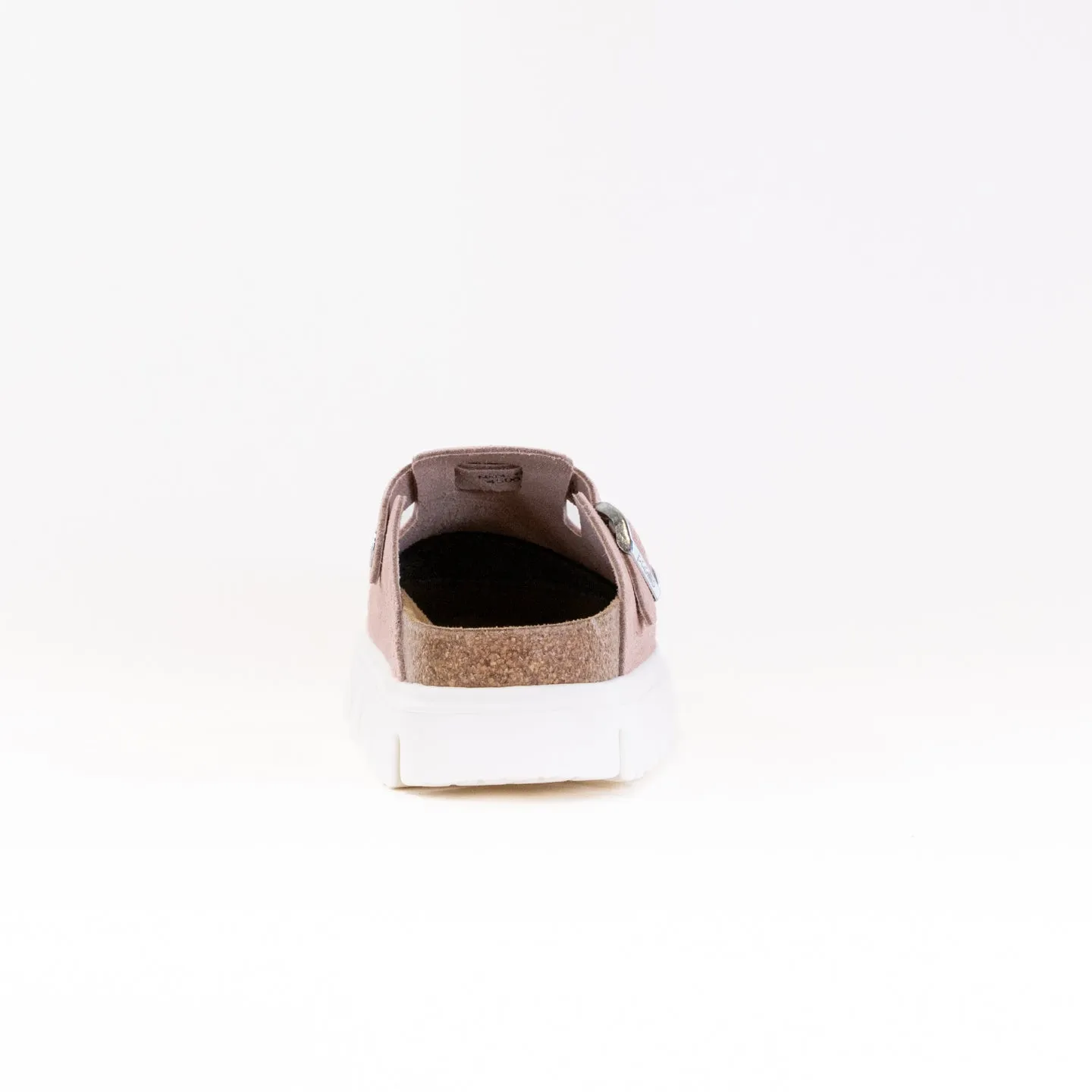 Birkenstock-Papillo Boston Chunky  (Women's) - Light Rose friction sole