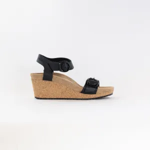 Birkenstock-Papillo Soley (Women's) - Black Weekend Look Birkenstock-Papillo Soley (Women's) - Black Calm Feet
