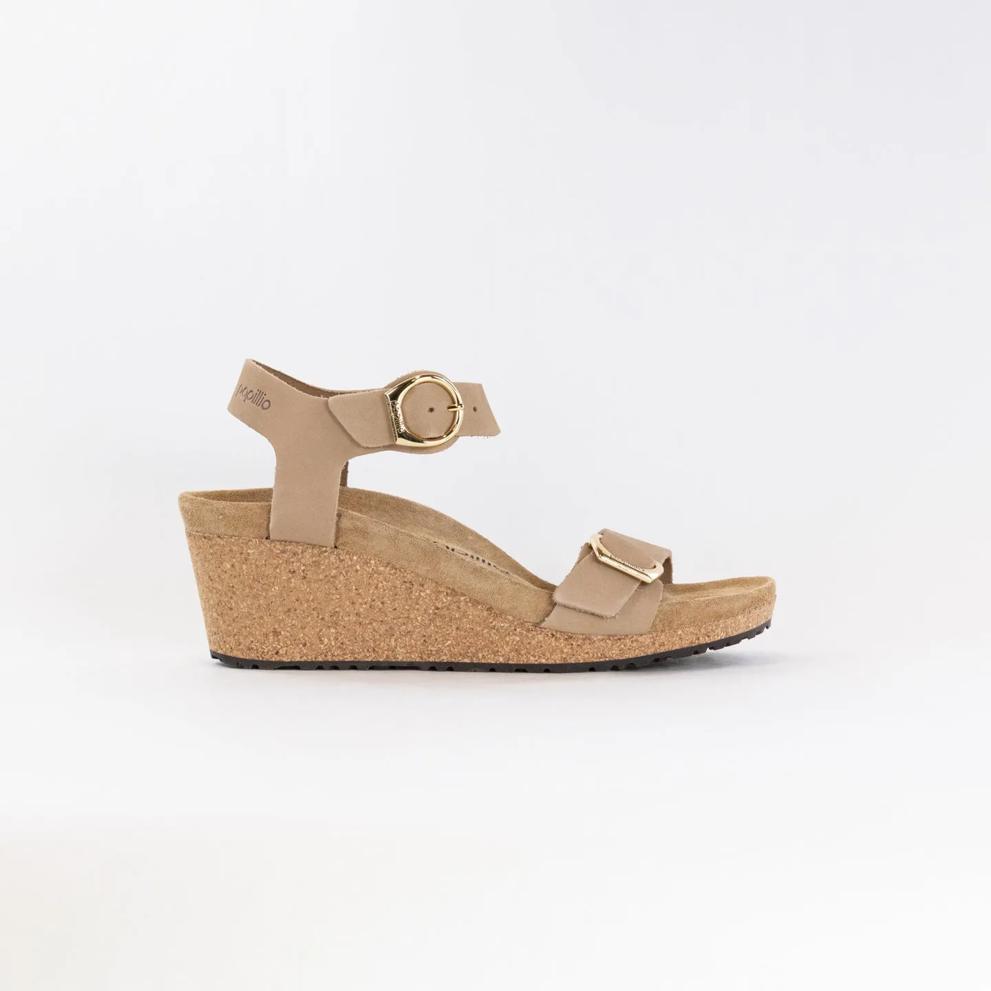 Birkenstock-Papillo Soley (Women's) - Sandcastle Natural Ease