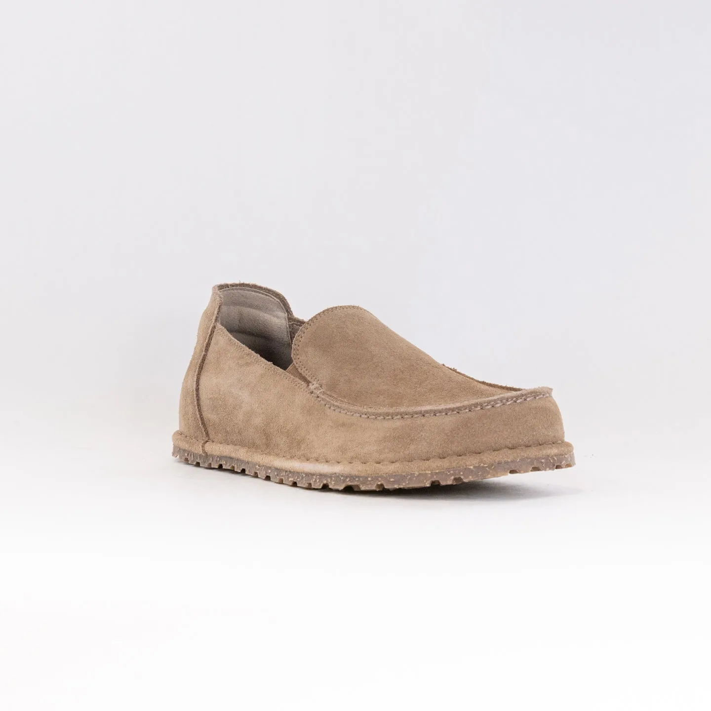 Birkenstock Utti (Men's) - Gray Taupe firm lock