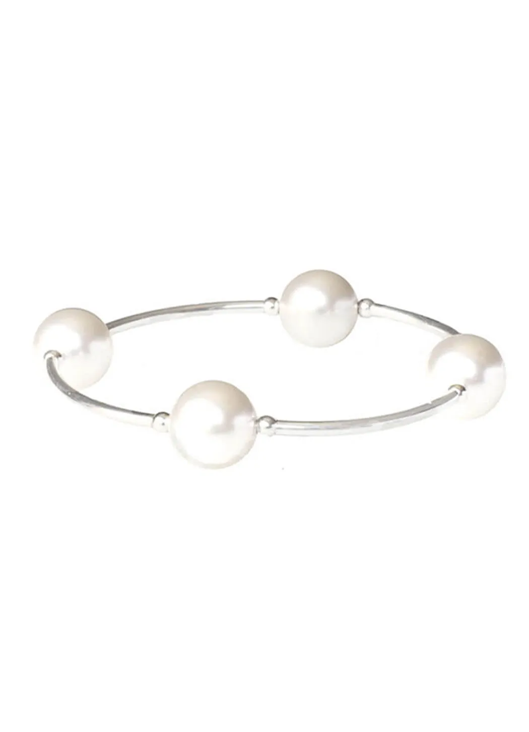 Blessing Bracelet 12mm Beads denim touch