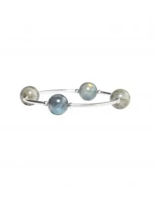 Blessing Bracelet in Labradorite 12mm Beads fast wear Blessing Bracelet in Labradorite 12mm Beads silk feel