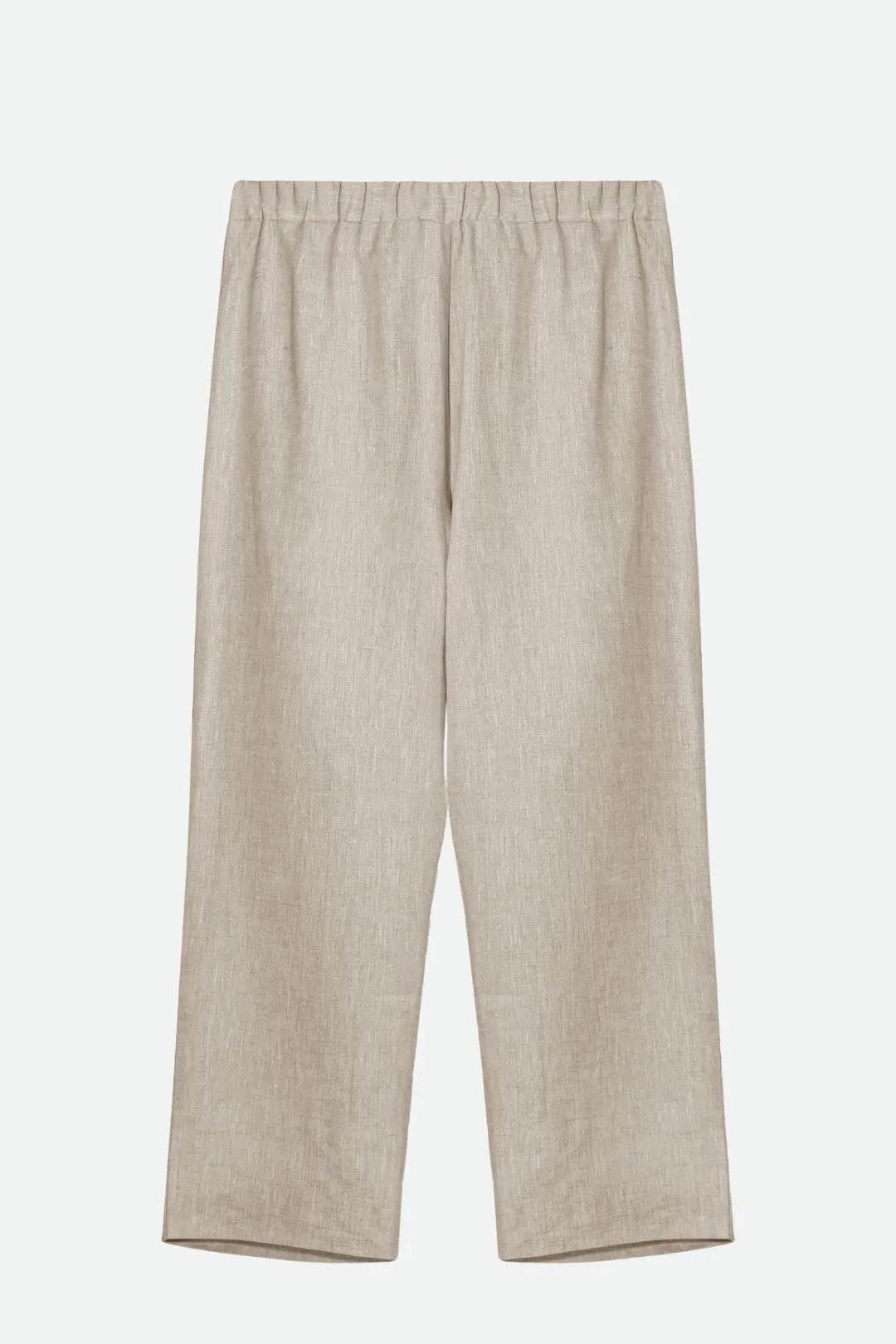 BLOOM CROP PANT IN PREMIUM ITALIAN LINEN daily zen