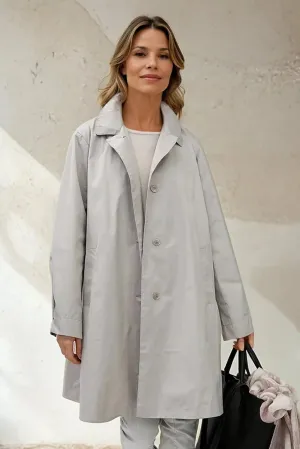 BLYTHE TRAVEL TRENCH RAIN COAT skin soft