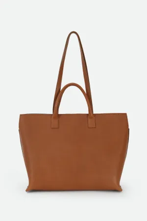BOLZANO FRENCH BARENIA LEATHER TOTE IN NATURAL CUOIO bold vision BOLZANO FRENCH BARENIA LEATHER TOTE IN NATURAL CUOIO vibe match