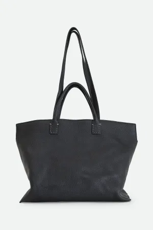 Bolzano Italian Leather Large Handbag Black mix fit Bolzano Italian Leather Large Handbag Black street ready