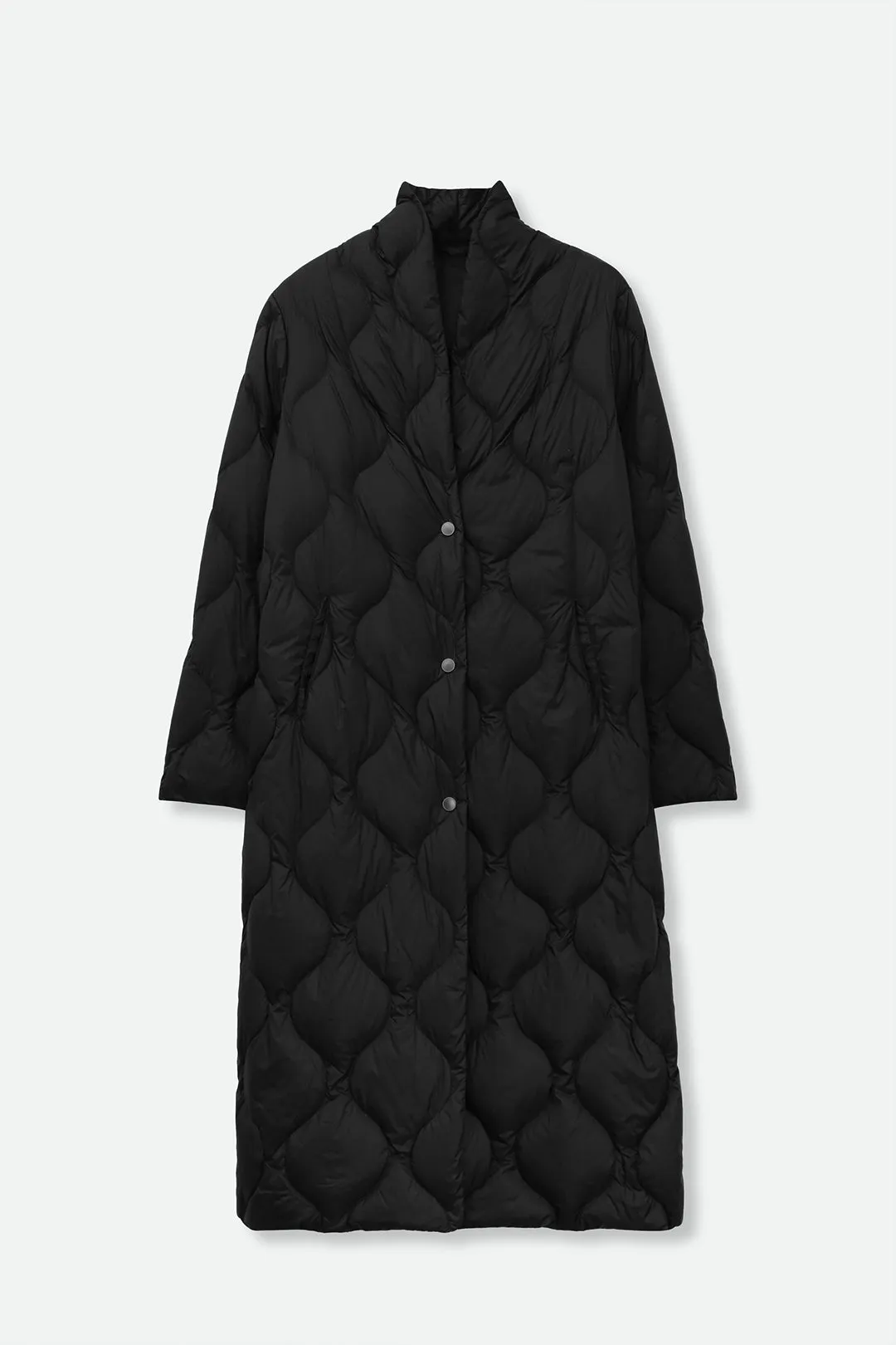 BRENTA COAT IN ULTRALIGHT GOOSE DOWN park stroll