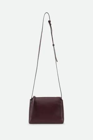BRIDGET ITALIAN LEATHER CROSSBODY BAG IN BORDEAUX steady pick BRIDGET ITALIAN LEATHER CROSSBODY BAG IN BORDEAUX vacation set