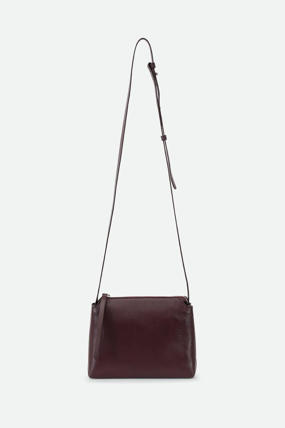 BRIDGET ITALIAN LEATHER CROSSBODY BAG IN BORDEAUX vacation set