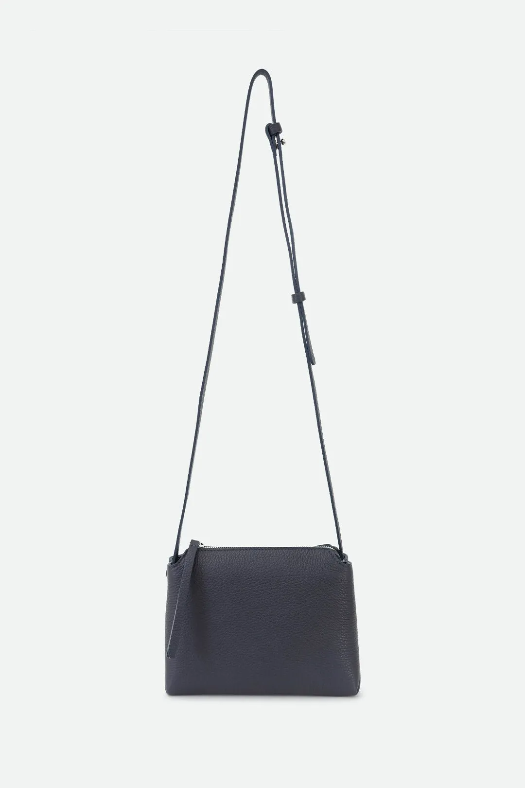 BRIDGET ITALIAN LEATHER CROSSBODY BAG IN NAVY cool gear