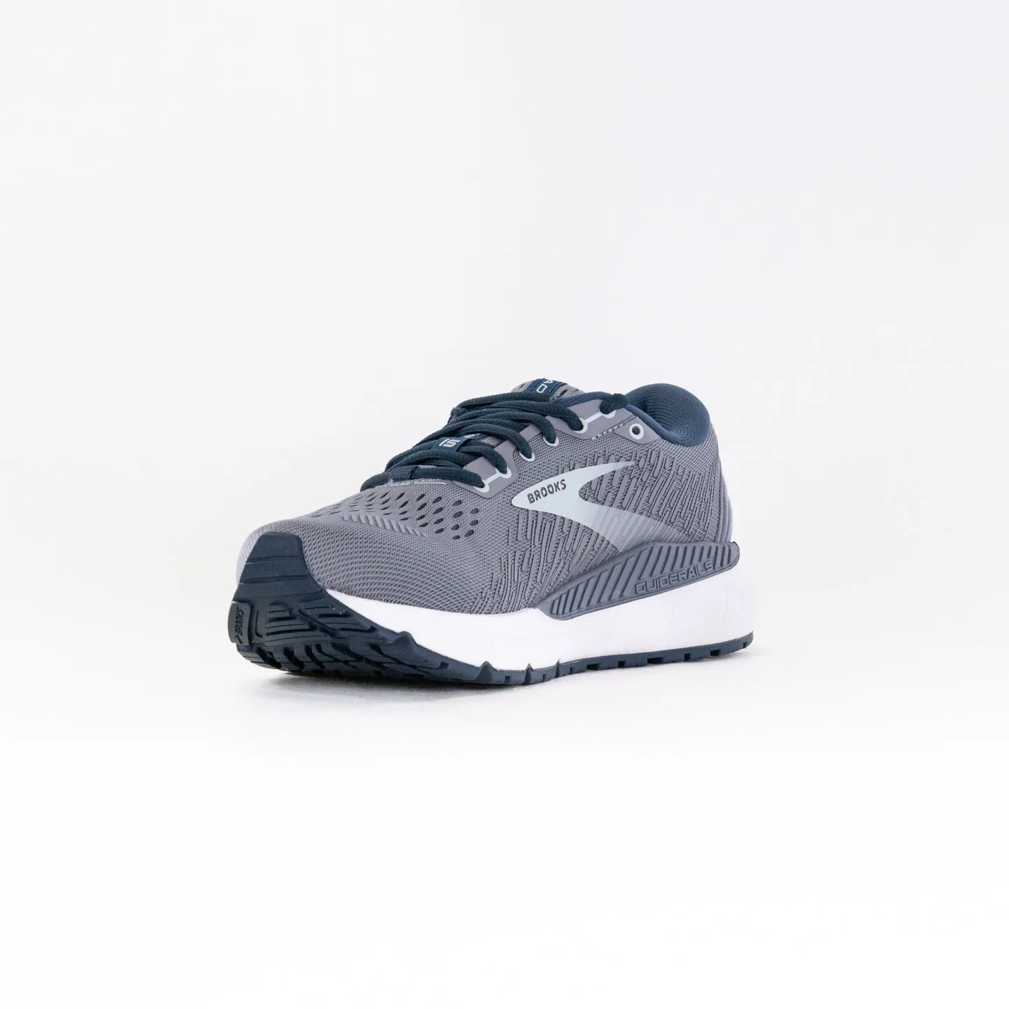 Brooks Addiction GTS 15 (Women's) - Grey/Navy/Aqua road pulse
