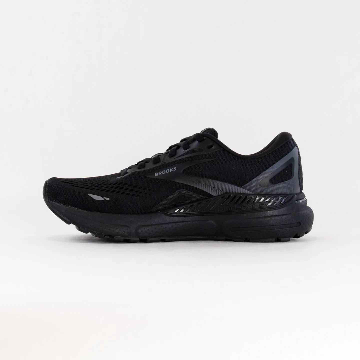 Brooks Adrenaline GTS 23 (Womens) - Black/Black/Ebony breath ease