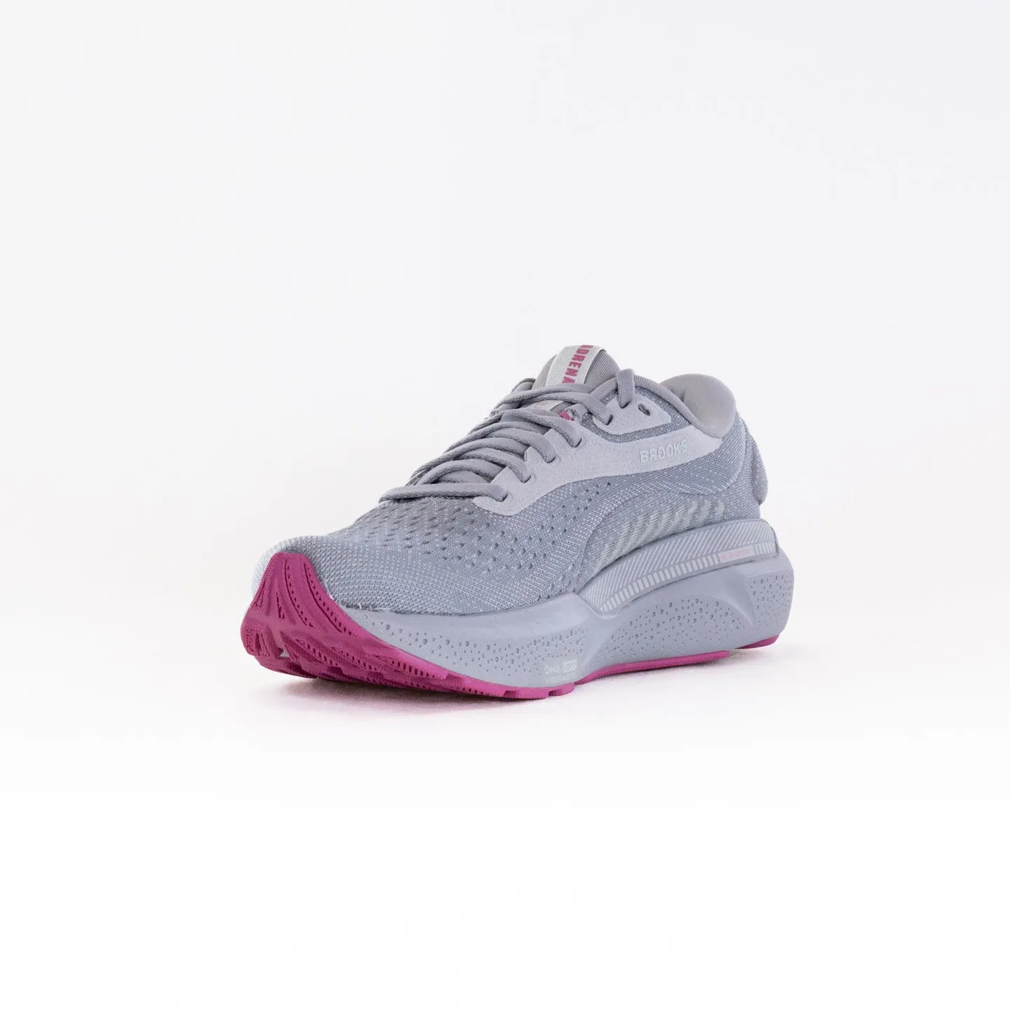 Brooks Adrenaline GTS 24 (Womens) - Alloy/White/Zephyr trail mode
