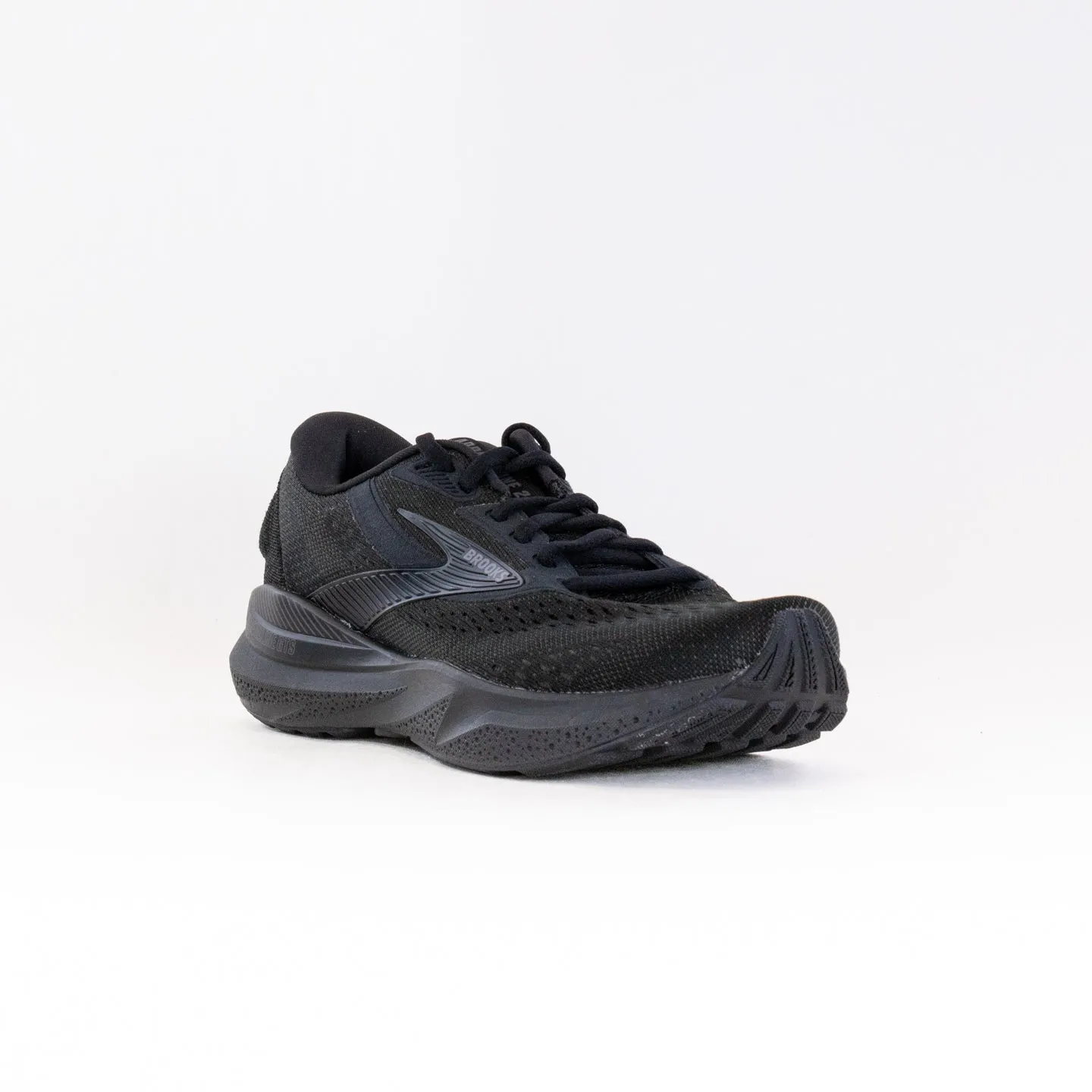 Brooks Adrenaline GTS 24 (Womens) - Black/Black/Ebony run spark
