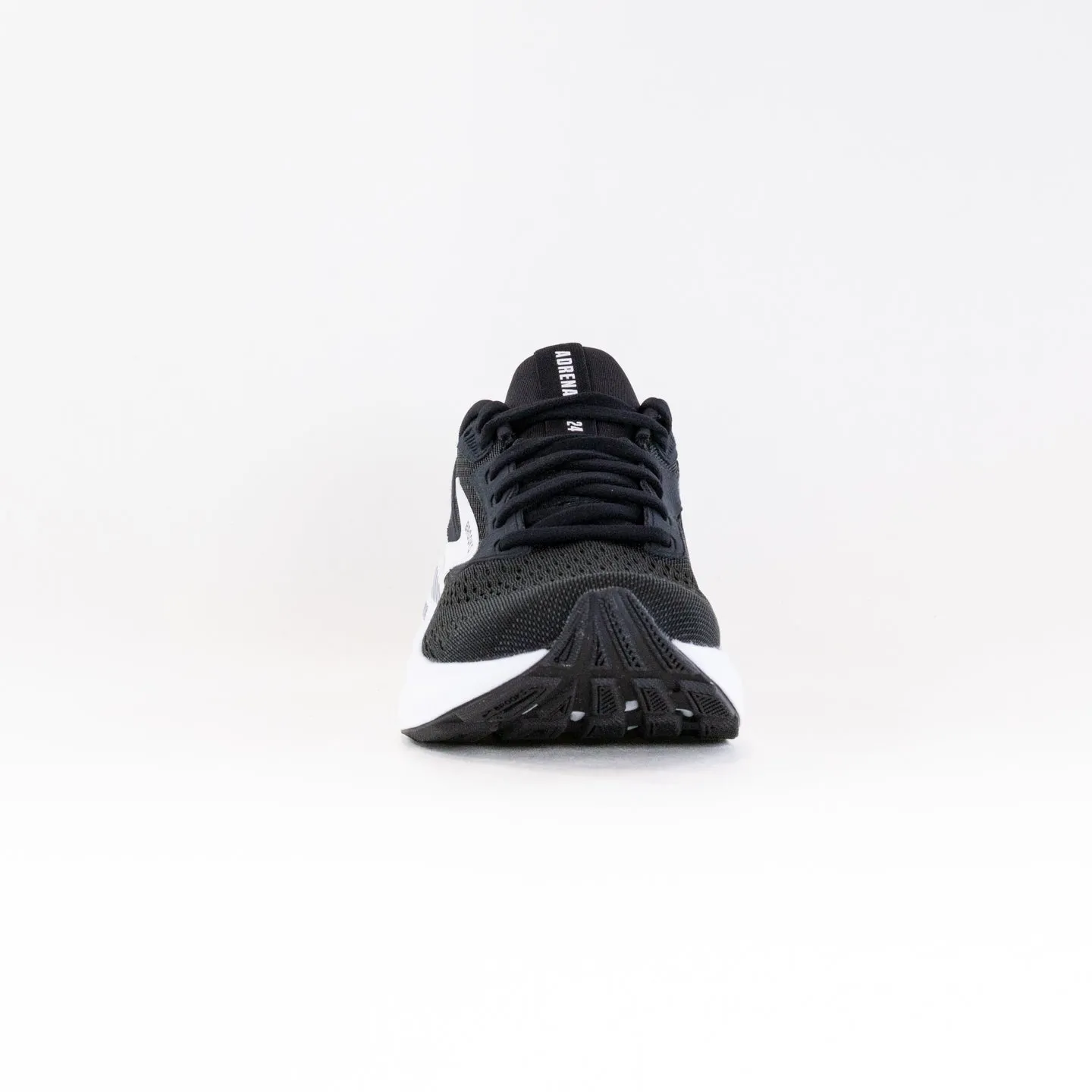 Brooks Adrenaline GTS 24 (Womens) - Black/White heel wrap