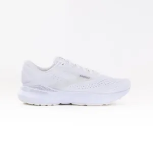 Brooks Adrenaline GTS 24 (Womens) - White/Oyster/Alloy trail comfort Brooks Adrenaline GTS 24 (Womens) - White/Oyster/Alloy cushion tech