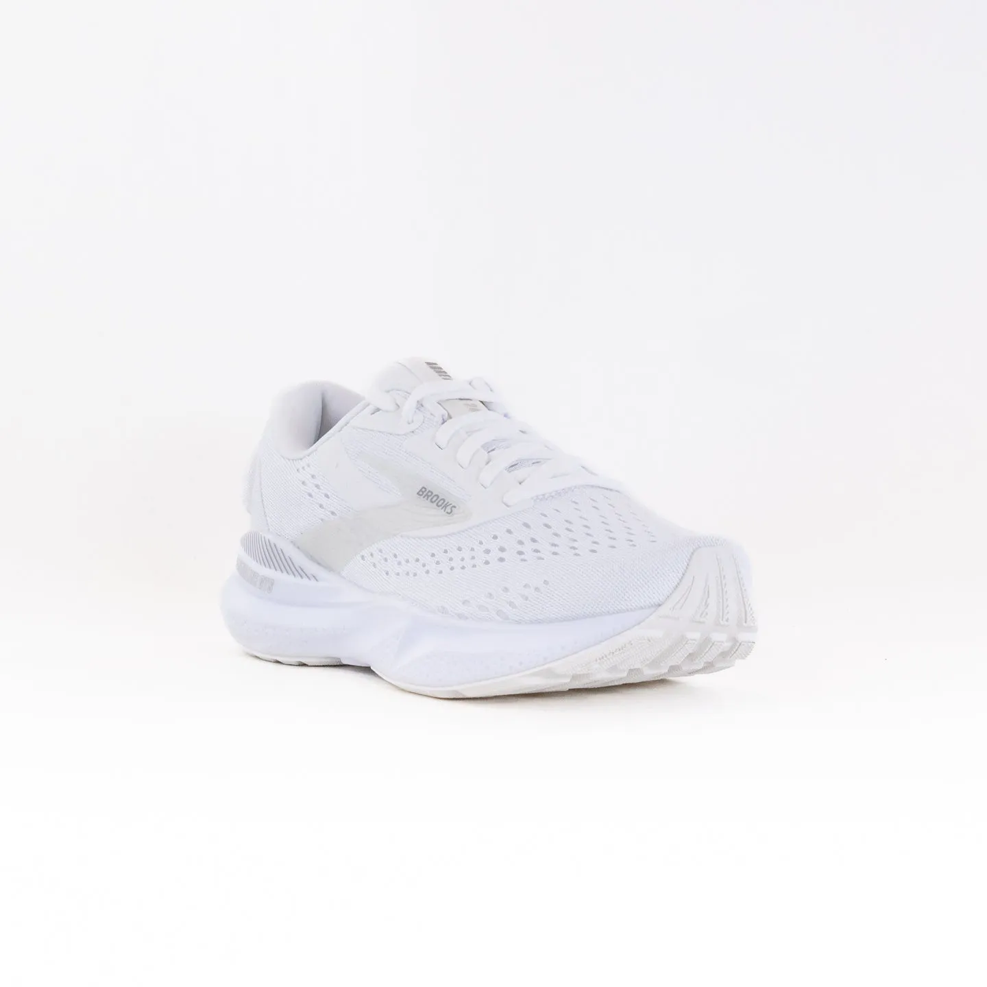 Brooks Adrenaline GTS 24 (Womens) - White/Oyster/Alloy sport thrill