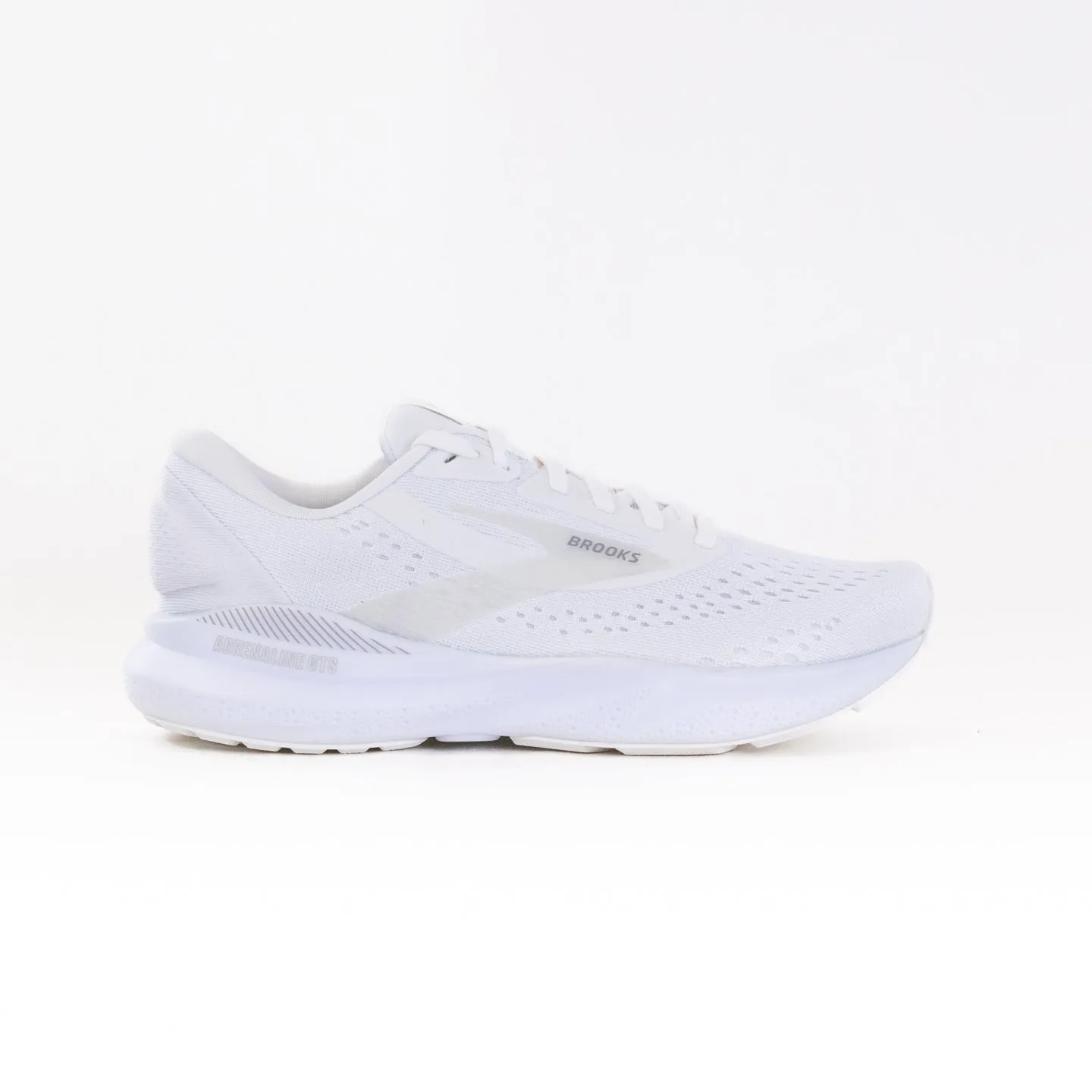 Brooks Adrenaline GTS 24 (Womens) - White/Oyster/Alloy cushion tech