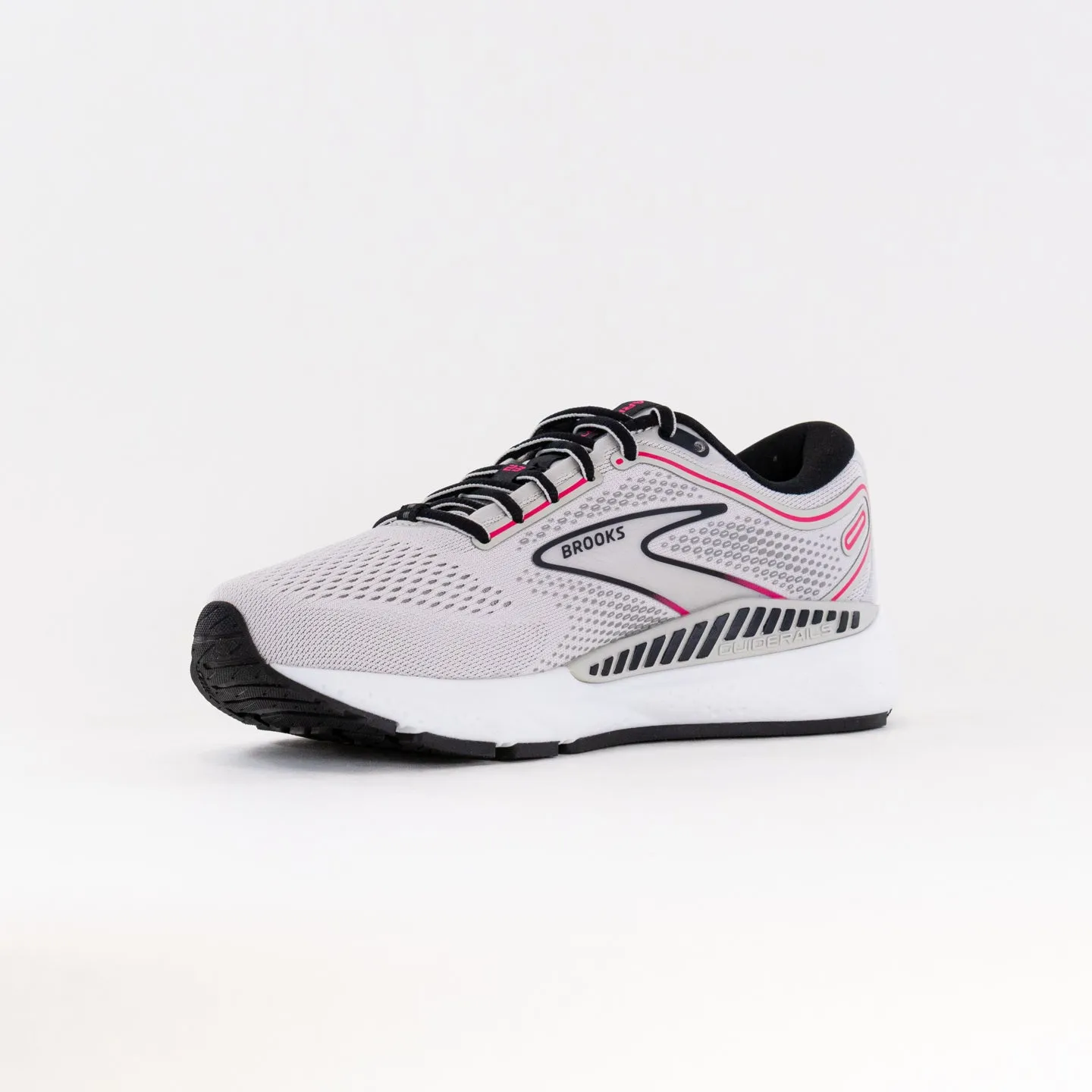 Brooks Ariel GTS 23 (Womens) - Grey/Black/Pink motion balance