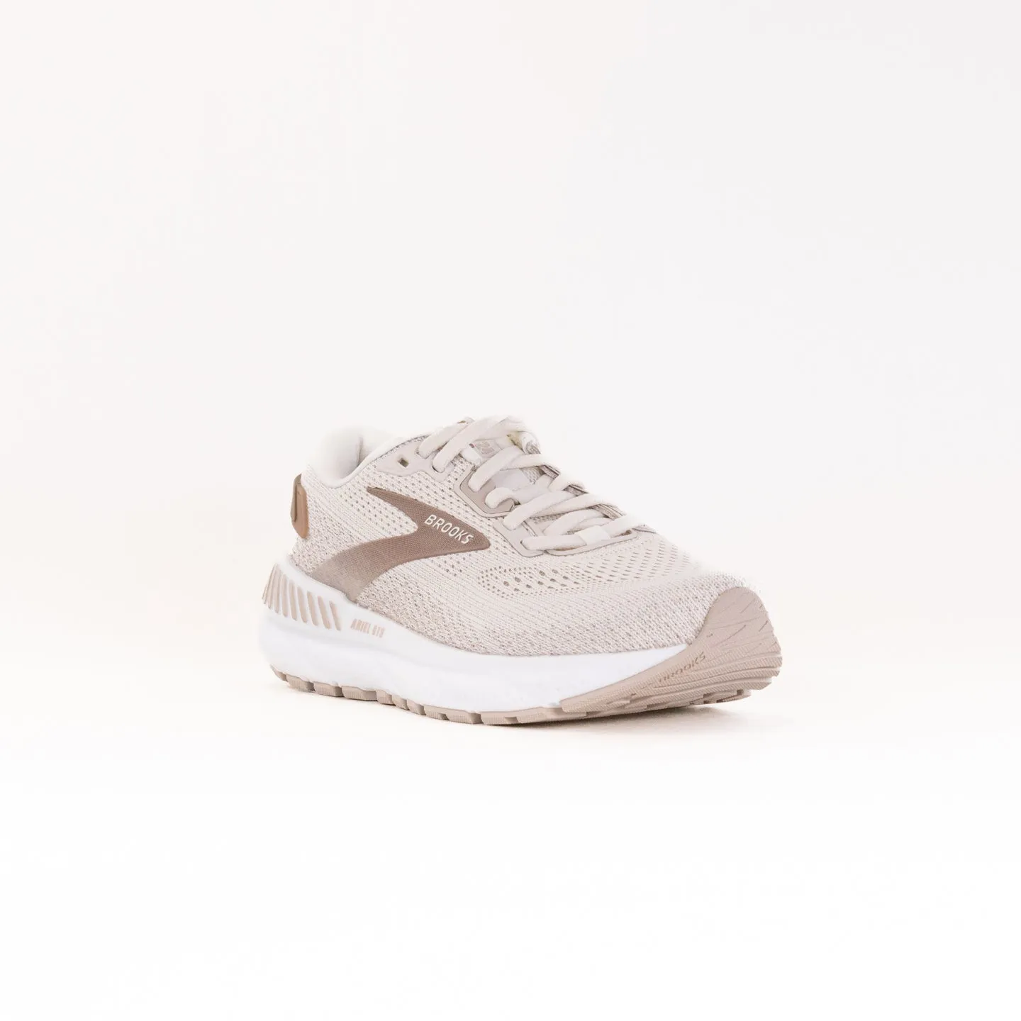 Brooks Ariel GTS 24 (Womens) - Coconut/Chateau/Portabella impact shield