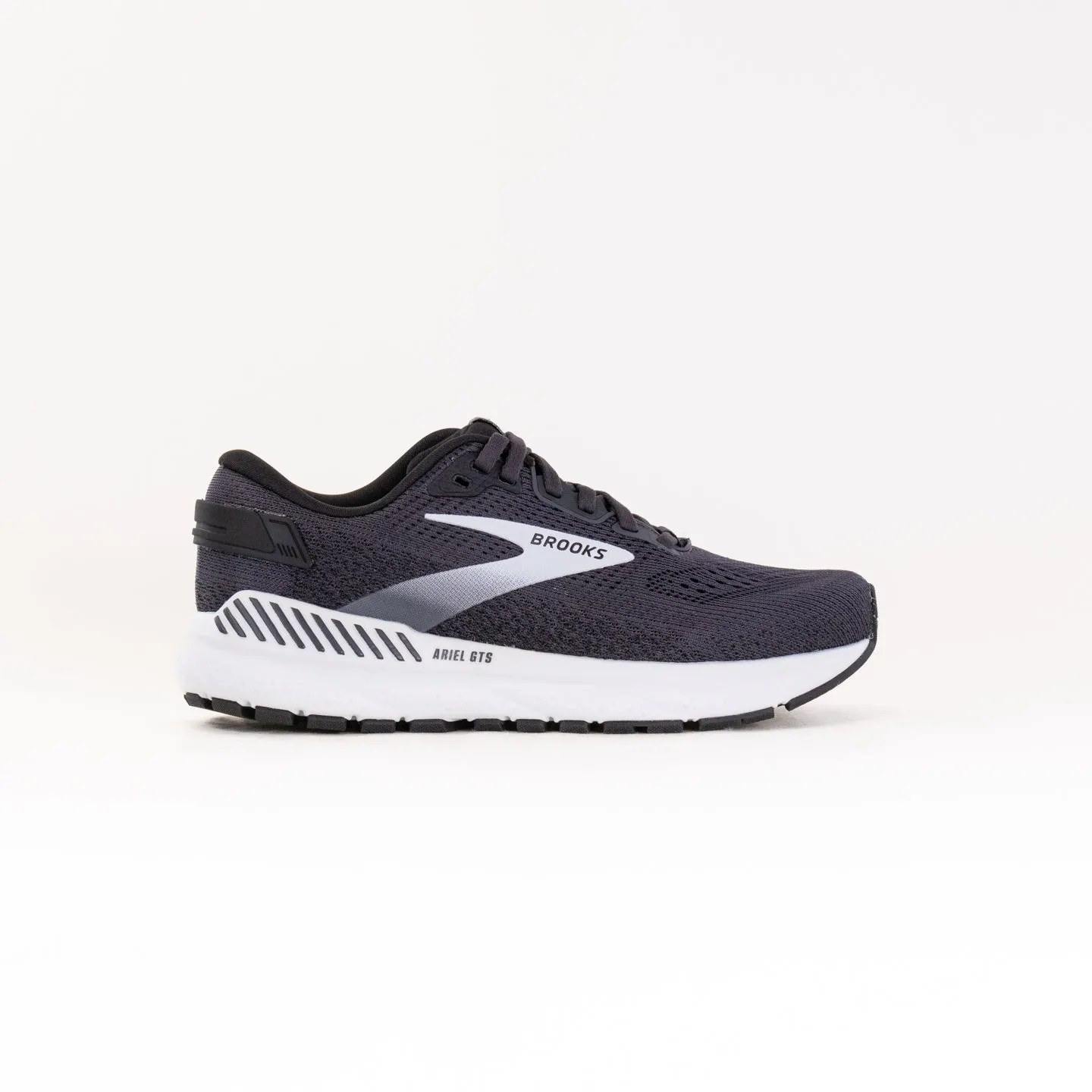 Brooks Ariel GTS 24 (Womens) - Ebony/Black/White sweat flow