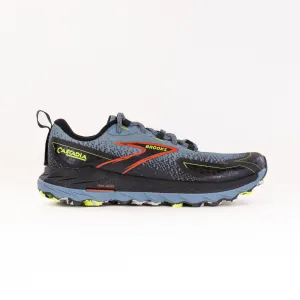 Brooks Cascadia 18 (Men's) - Citadel/Ebony/Lime speed thrill Brooks Cascadia 18 (Men's) - Citadel/Ebony/Lime fit flex