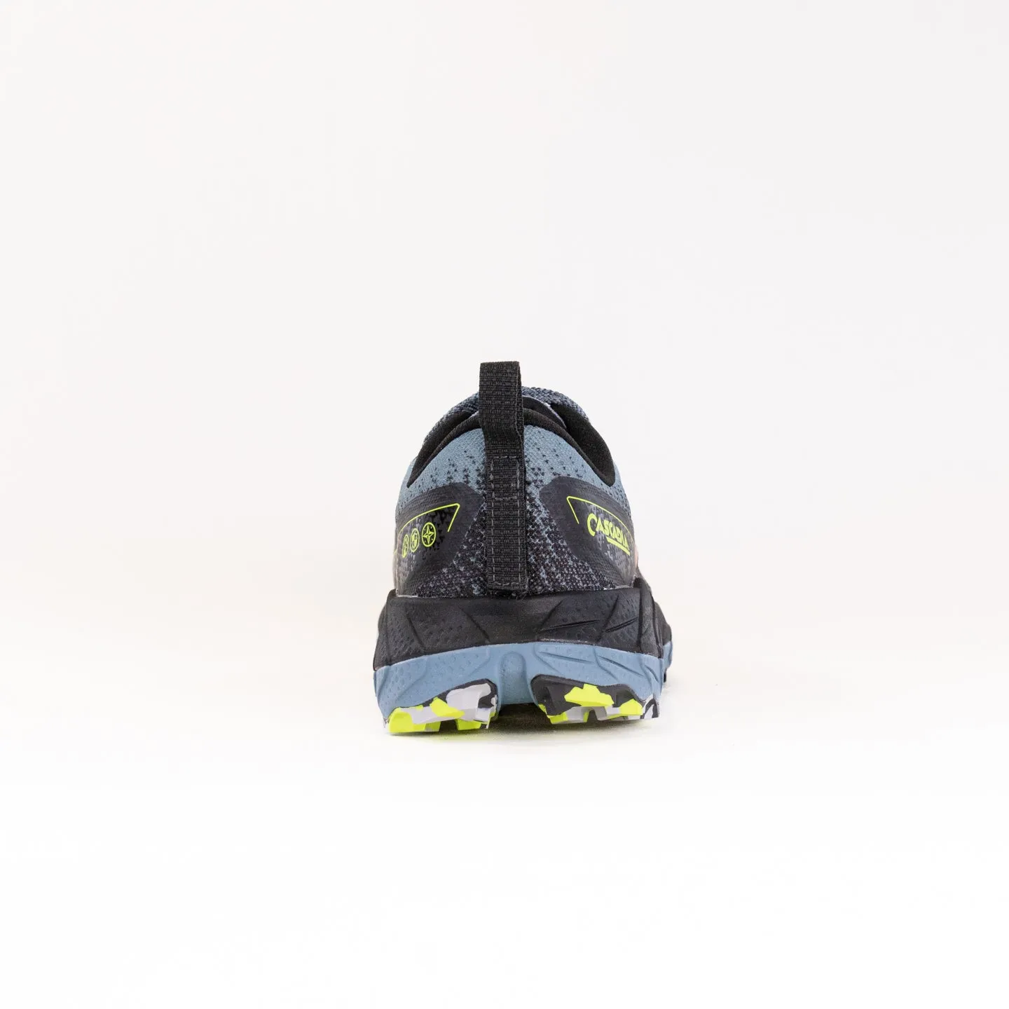 Brooks Cascadia 18 (Men's) - Citadel/Ebony/Lime impact vibe
