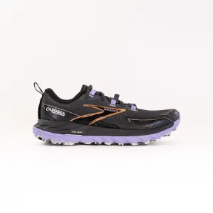 Brooks Cascadia 18 (Women's) - Ebony/Sweet Lavendar/Copper power stride Brooks Cascadia 18 (Women's) - Ebony/Sweet Lavendar/Copper motion push