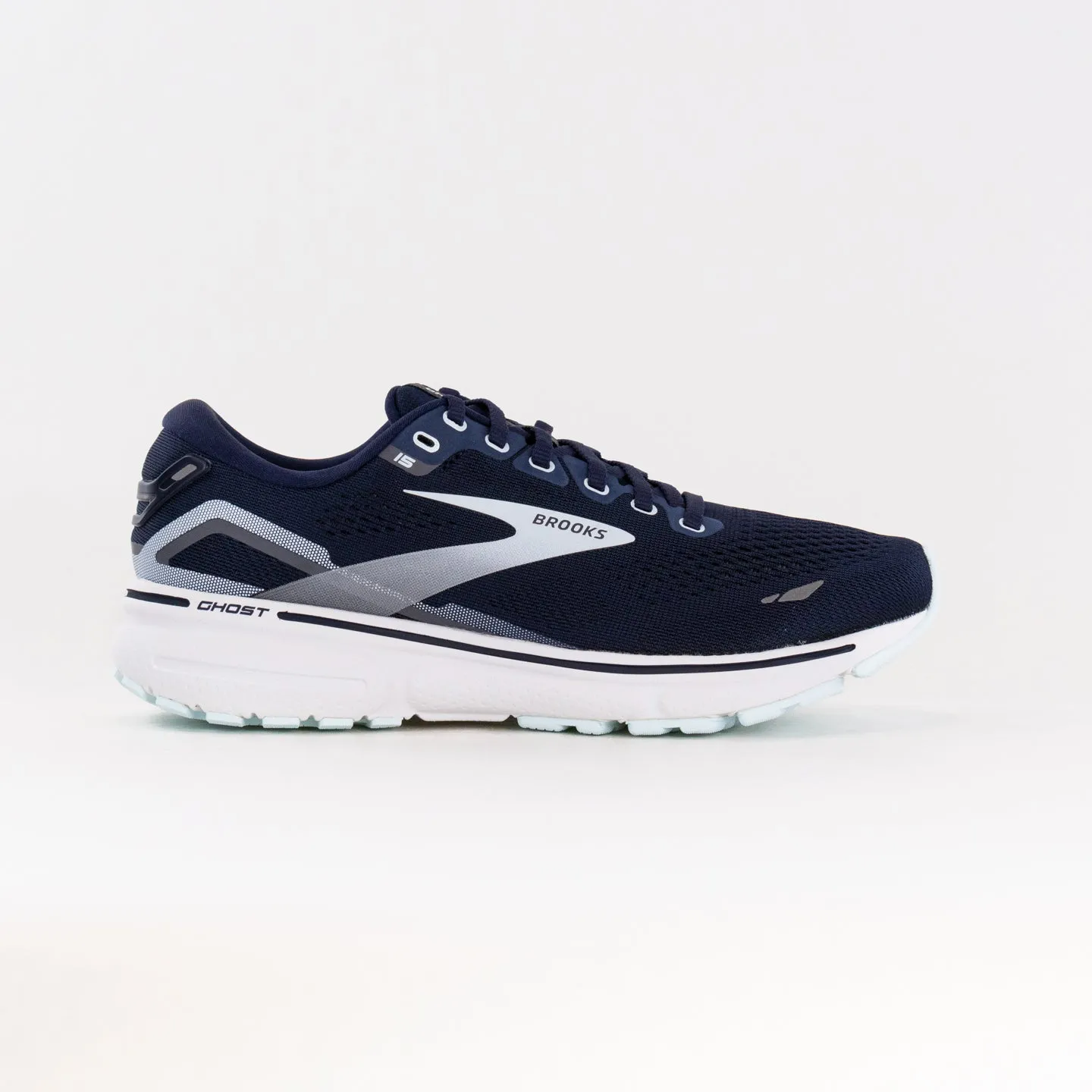 Brooks Ghost 15 (Womens) - Peacoat/Pearl/Salt Air energy push