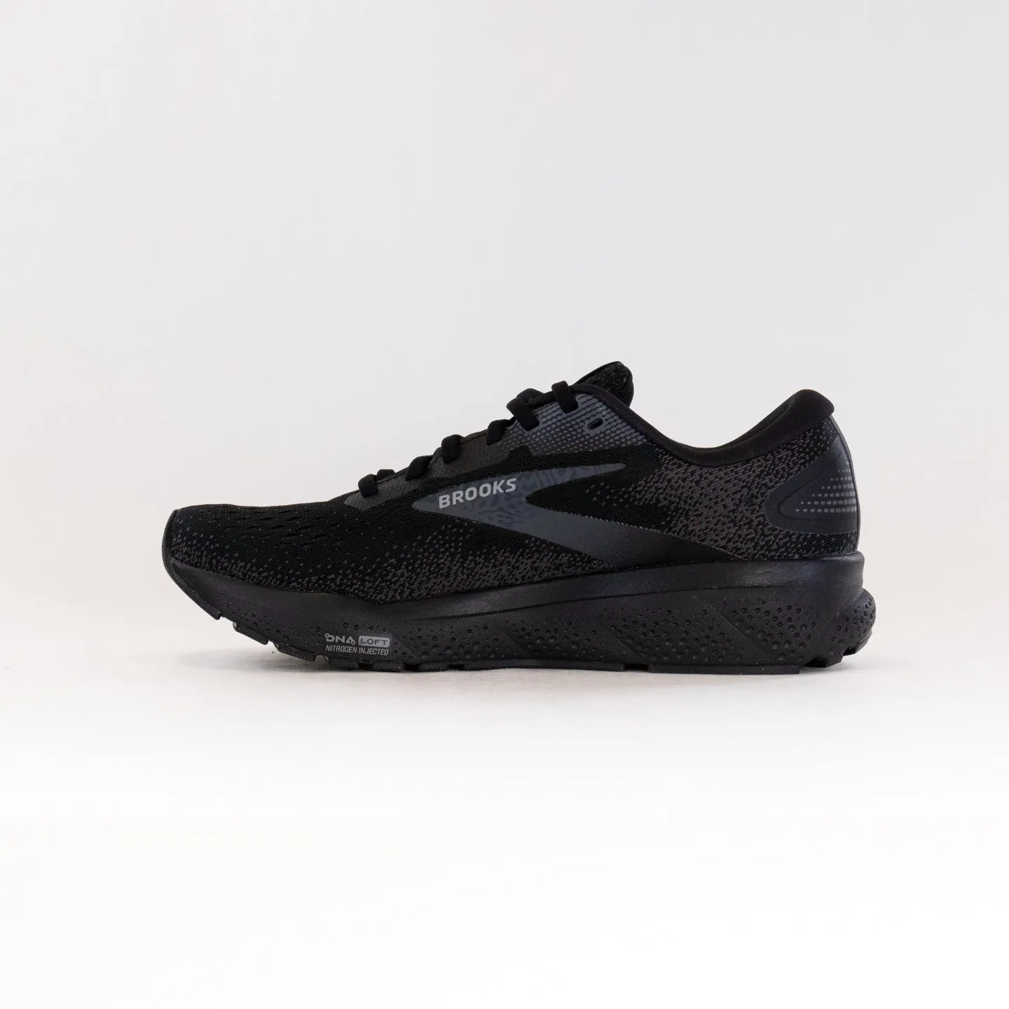Brooks Ghost 16 GTX (Men's) - Black/Black/Ebony ultra light
