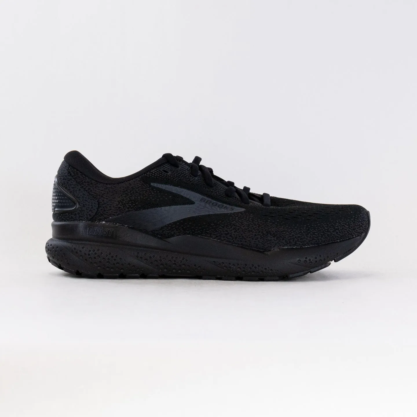 Brooks Ghost 16 (Mens) - Black/Black/Ebony form lock