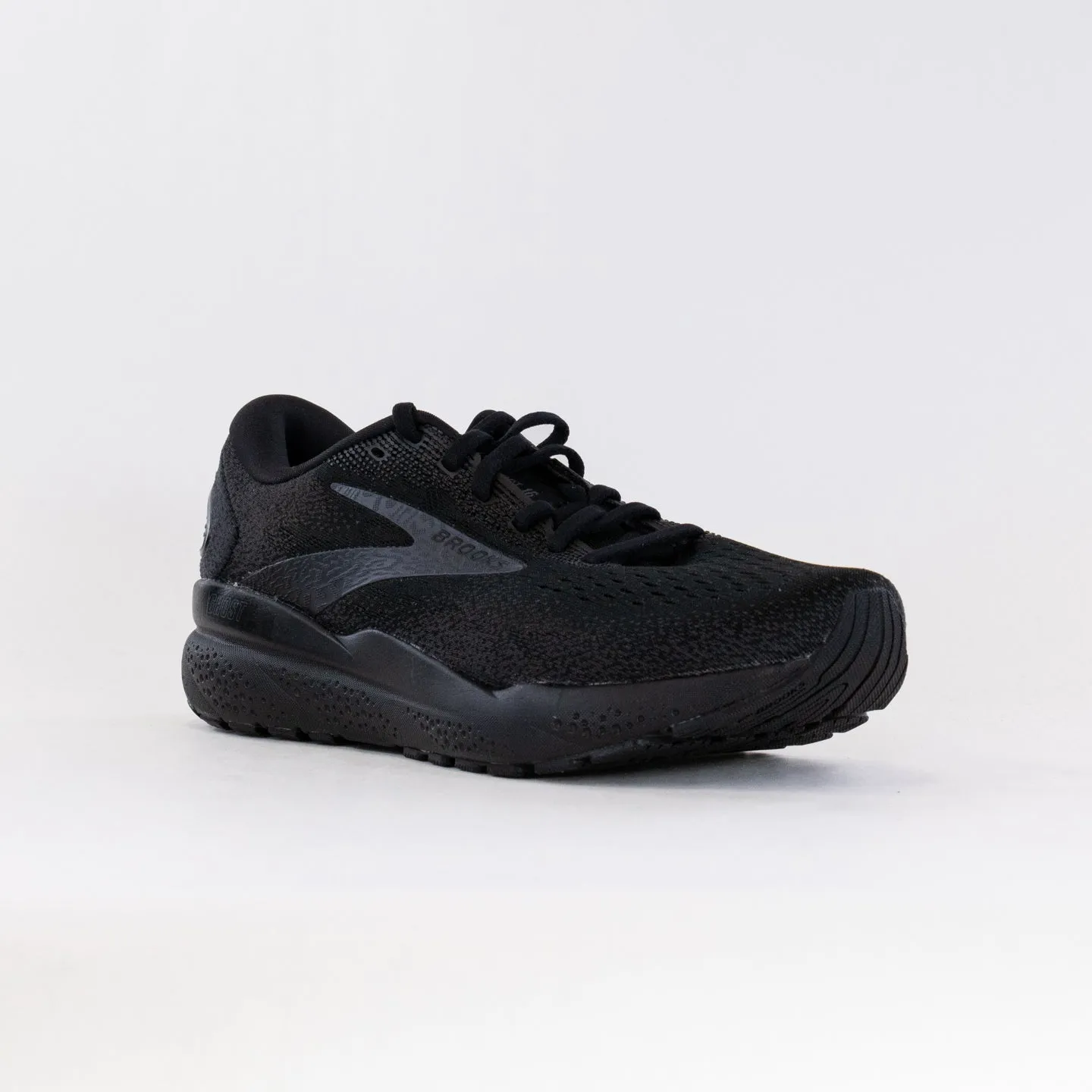Brooks Ghost 16 (Mens) - Black/Black/Ebony cloud force