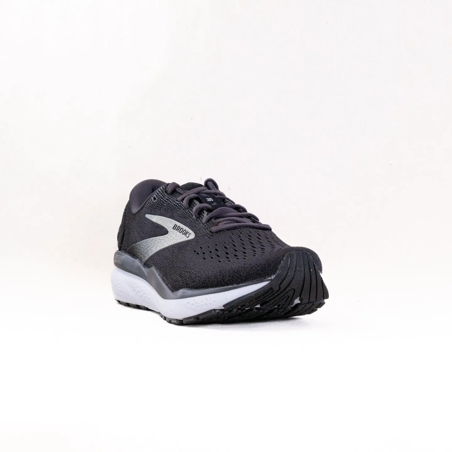 Brooks Ghost 16 (Mens) - Black/Grey/White shock guard