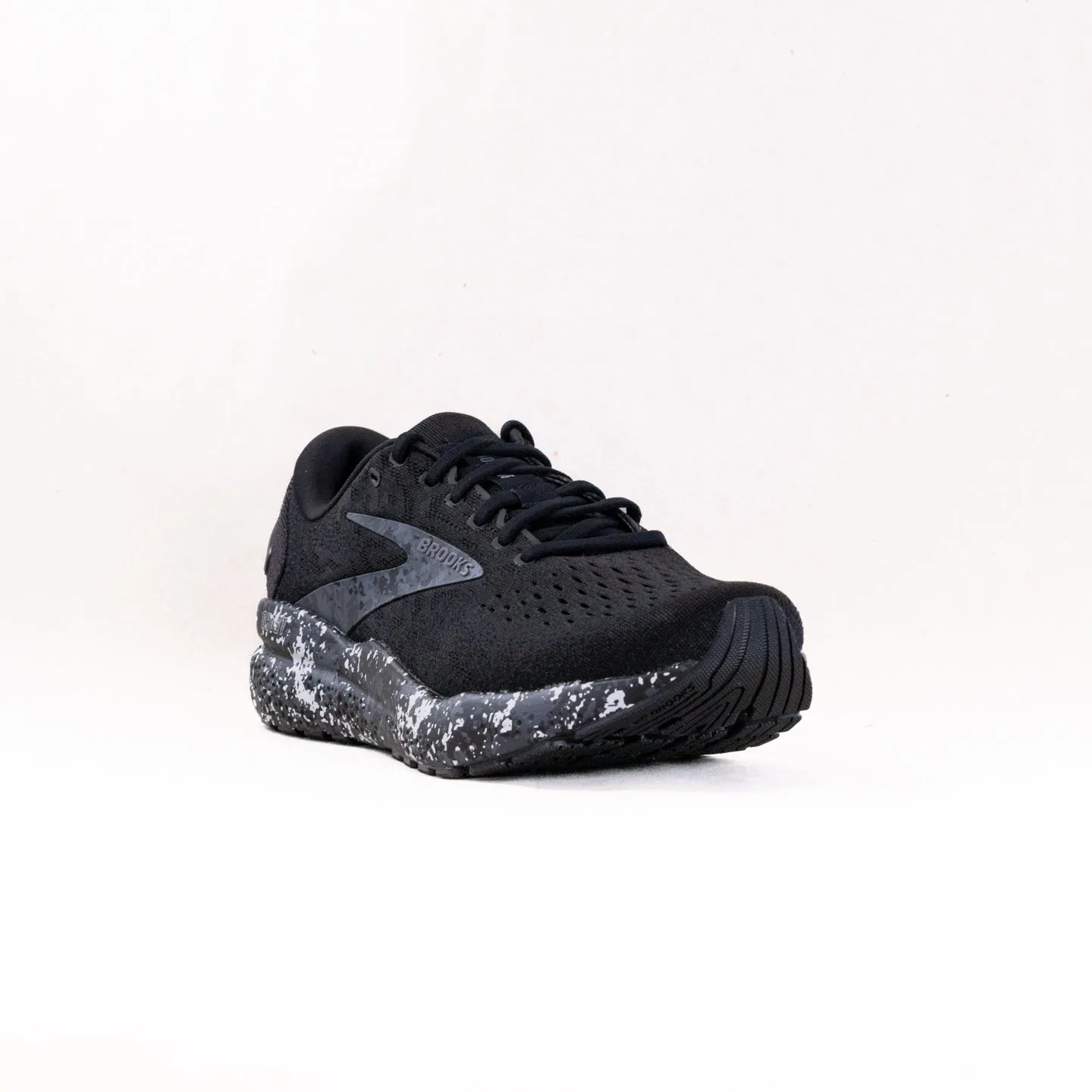 Brooks Ghost 16 (Mens) - Black/Iron/Lava form lock