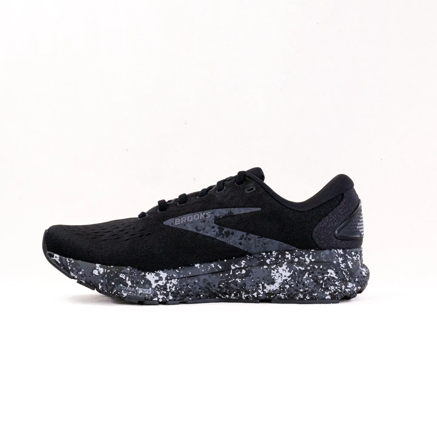 Brooks Ghost 16 (Mens) - Black/Iron/Lava endurance ride