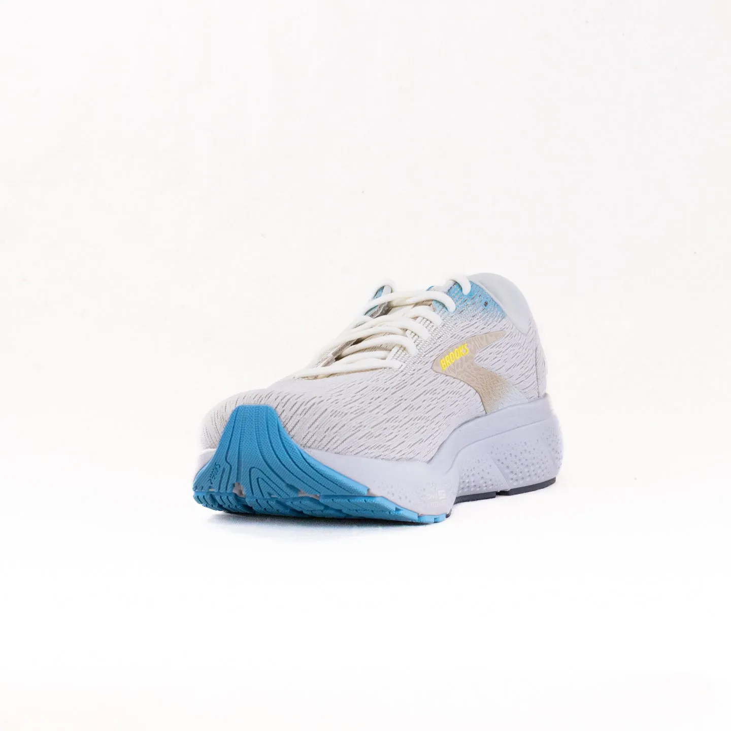 Brooks Ghost 16 (Mens) - Coconut/Blue/Yellow pace comfort
