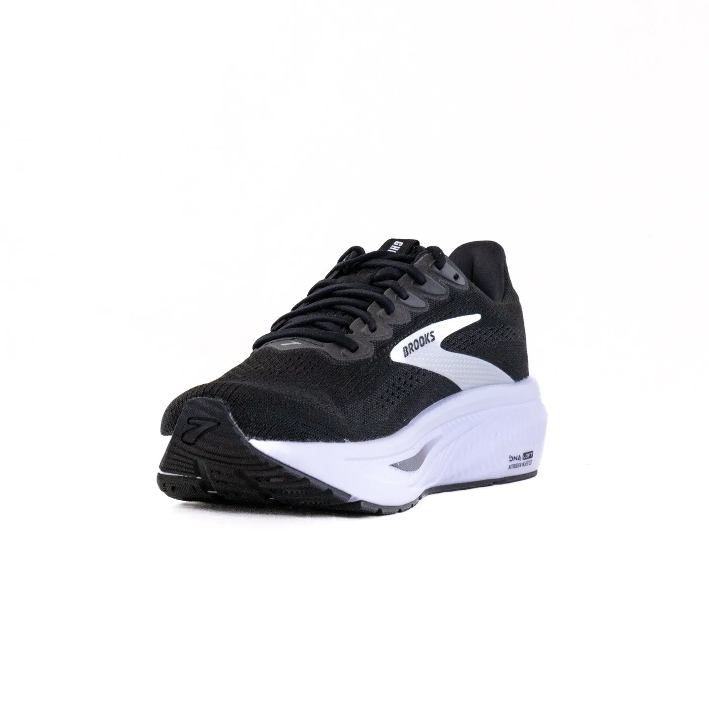 Brooks Ghost 17 (Mens) - Black/Grey/White race ready